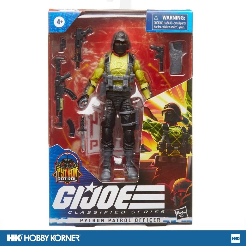 (IN STOCK - BOX NOT MINT) HASBRO F4758 G.I.Joe Classified Python Patrol ...