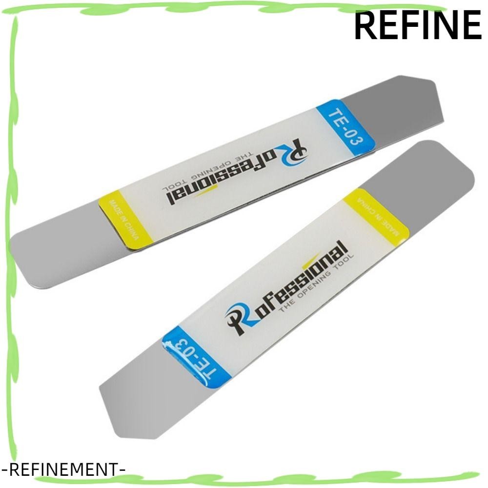 REFINEMENT 10PCS Screen Repair Tool, Stainless Steel Silver Pry Bar