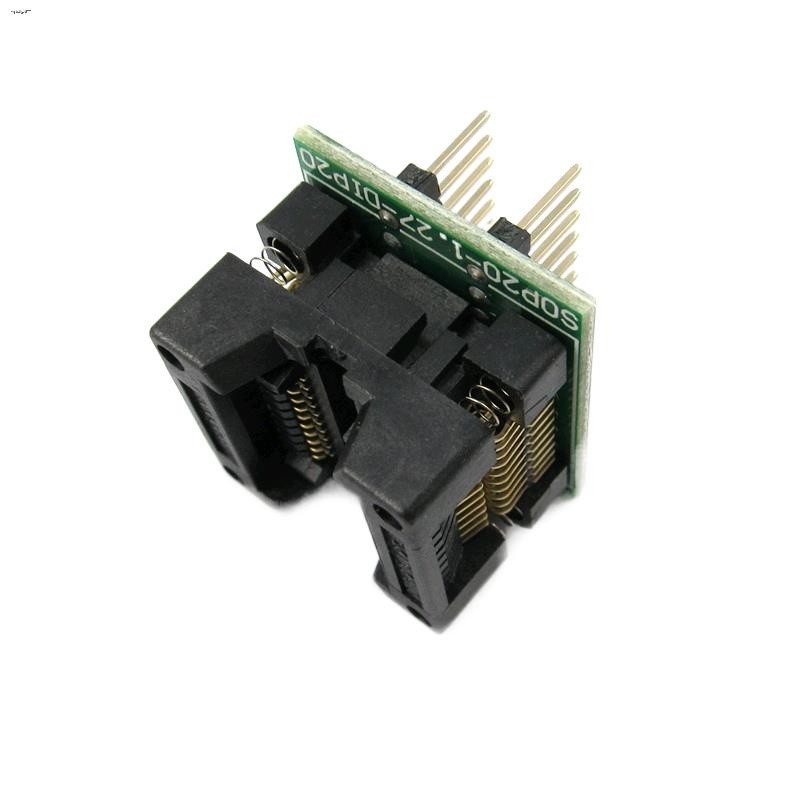 〃SOP20 turn DIP20 1.27mm IC test seat burning seat programmer burning ...