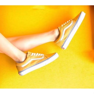 Aesthetic hot sale yellow vans