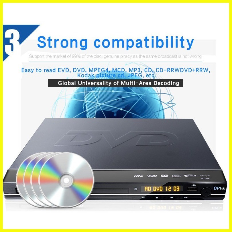 【hot sale】 ♞LG DVD DIVX DB-607 CD VCD DVD Player Buildin HIFI Speaker ...