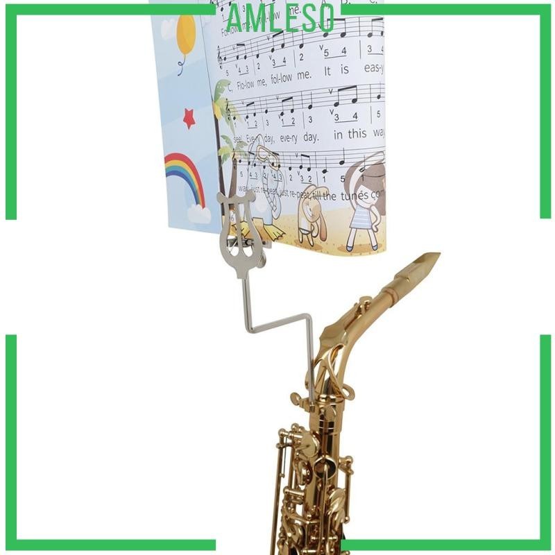 [Amleso] Iron Alto Sheet Music Clip Instrument Accessories Lyre Sheet