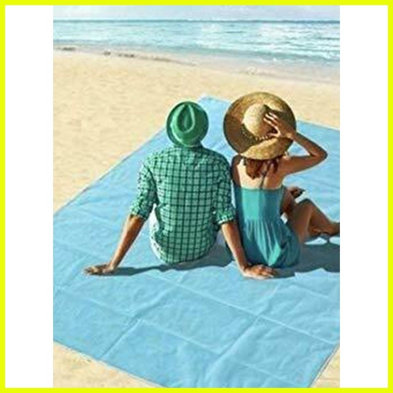2M/1.5M Magic Sand Free Beach Mat Beach Picnic Camping Waterproof
