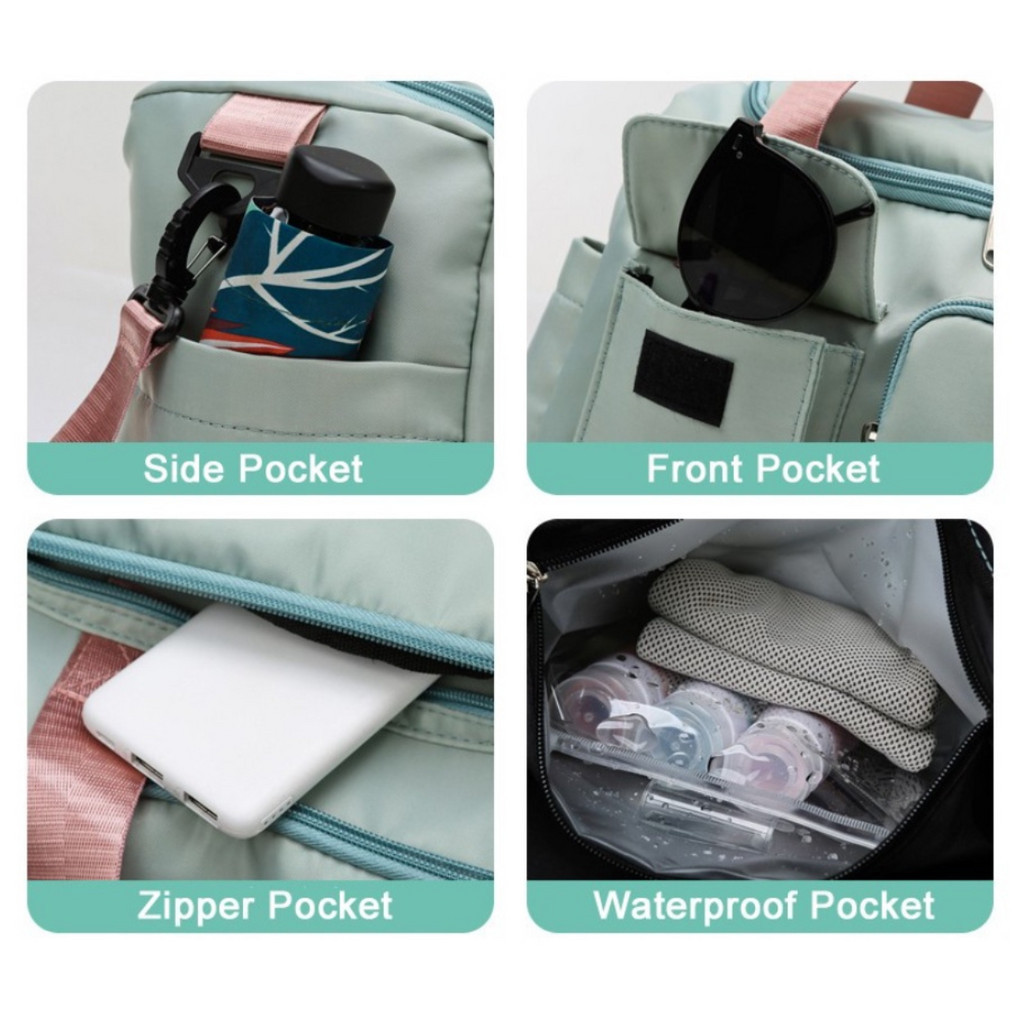 YoYo Large Capacity Maternity Bag Mommy bag Luggage Travel Bag Sports ...