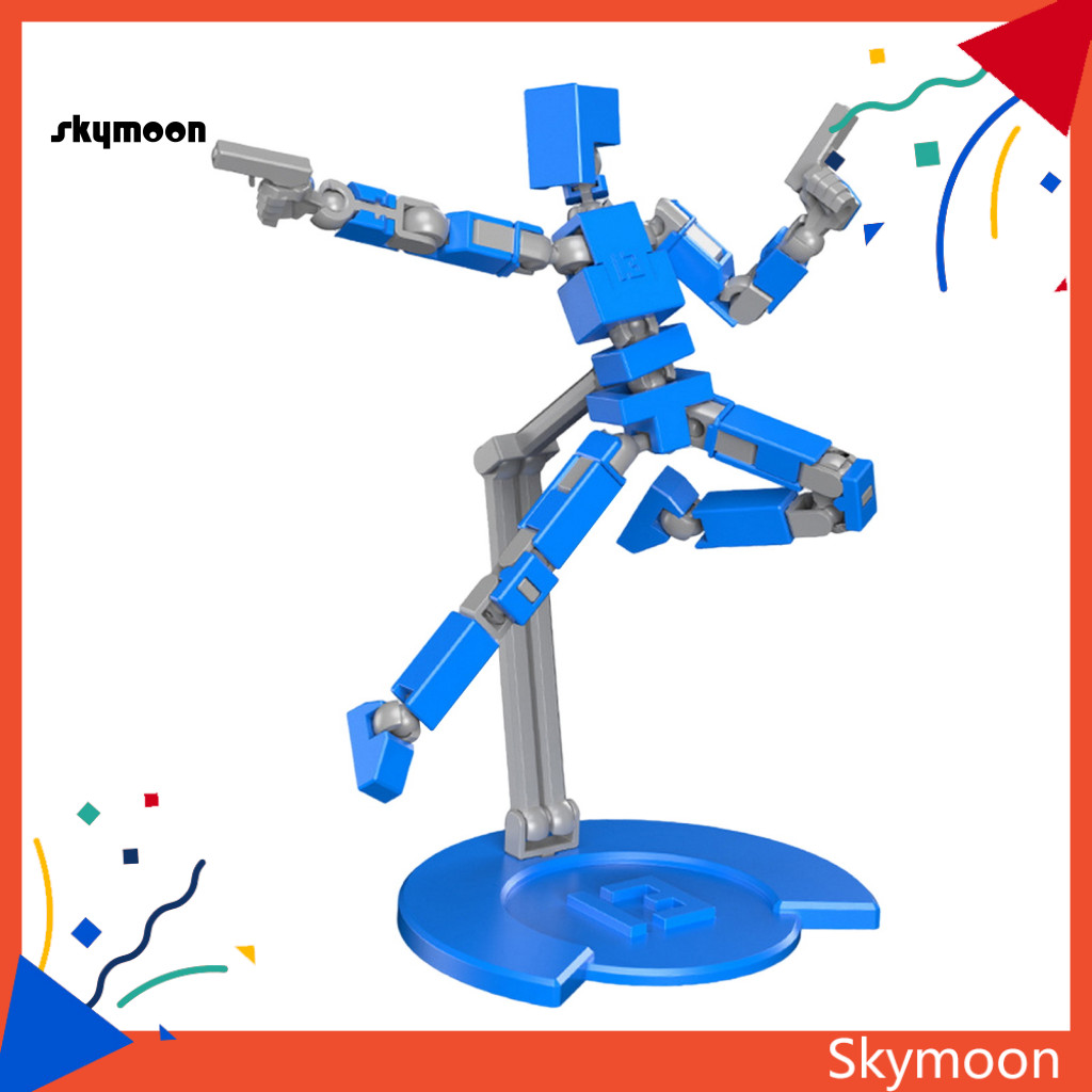 Skym* Action Figures Artistic Sketching Doll Flexible Multijointed