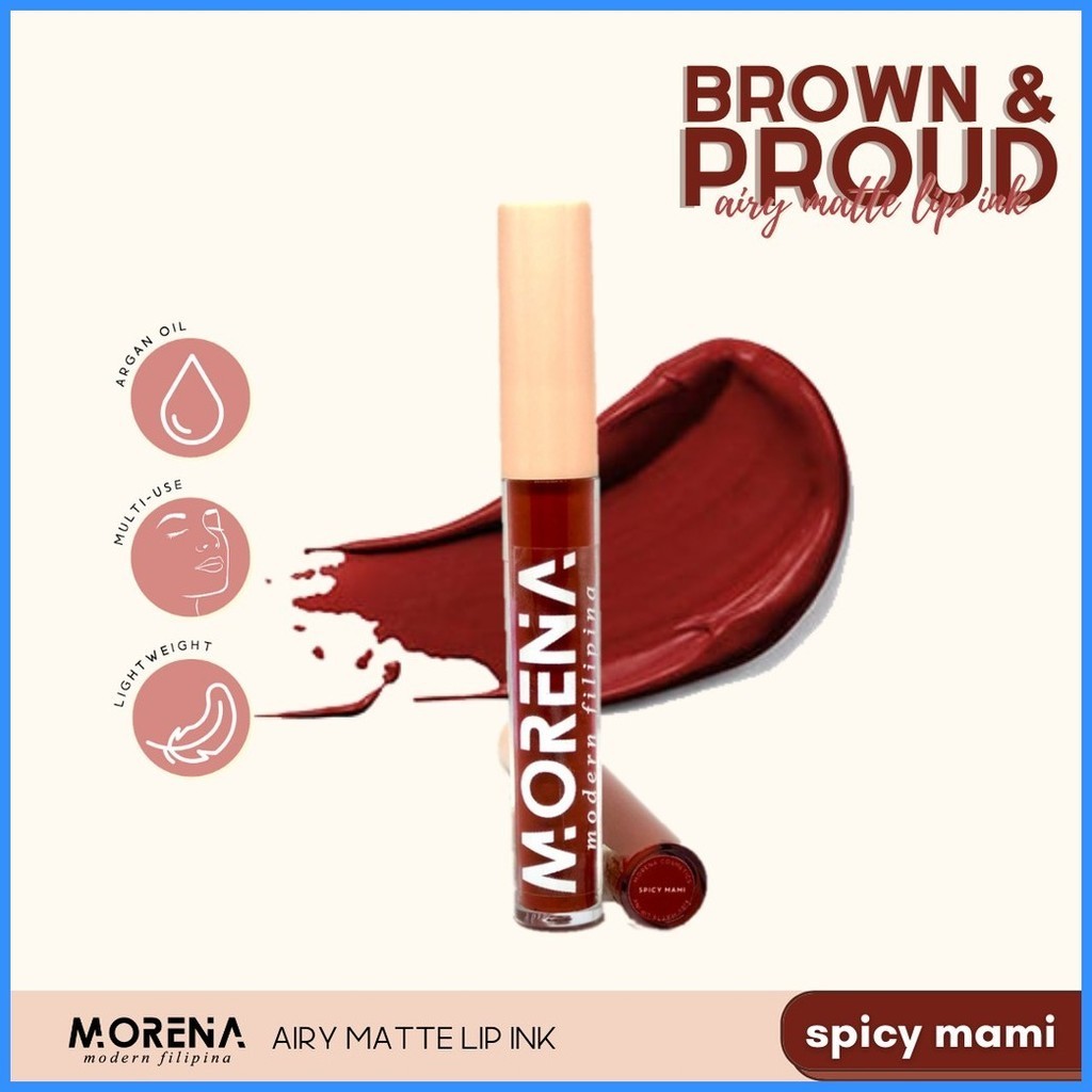 ¤ Airy Matte Lip Ink in Spicy Mami by Morena Modern Filipina
