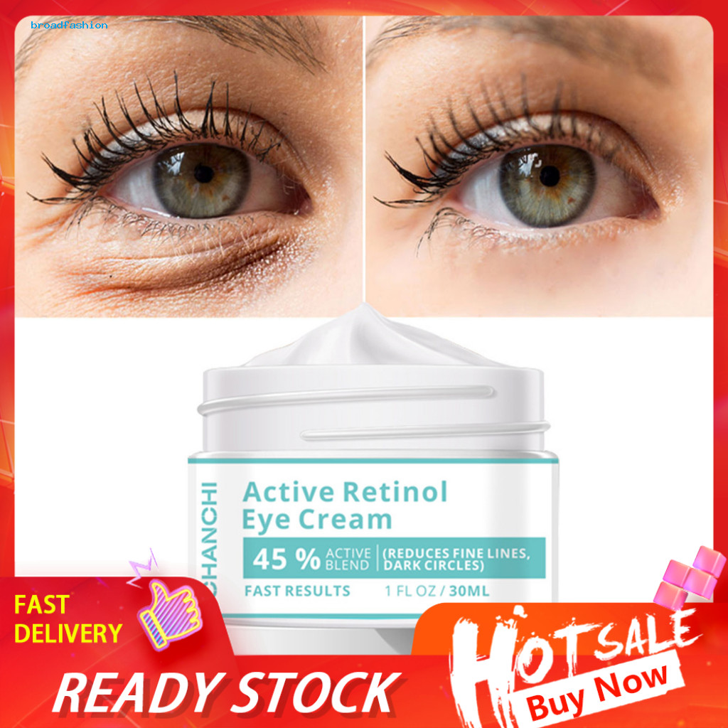 BRO_ 30ml Active Retinol Eye Cream Quick Absorb Hydrating Brighten Skin