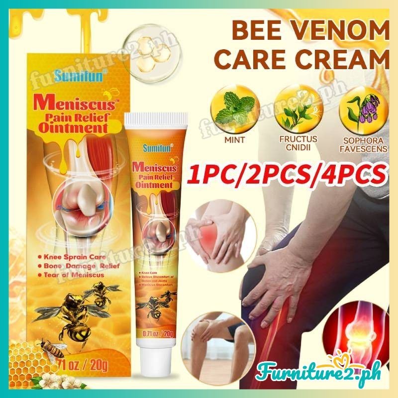 Sumifun Bee Venom Knee Pain Relief Ointment 20g Soothing Relief Of ...