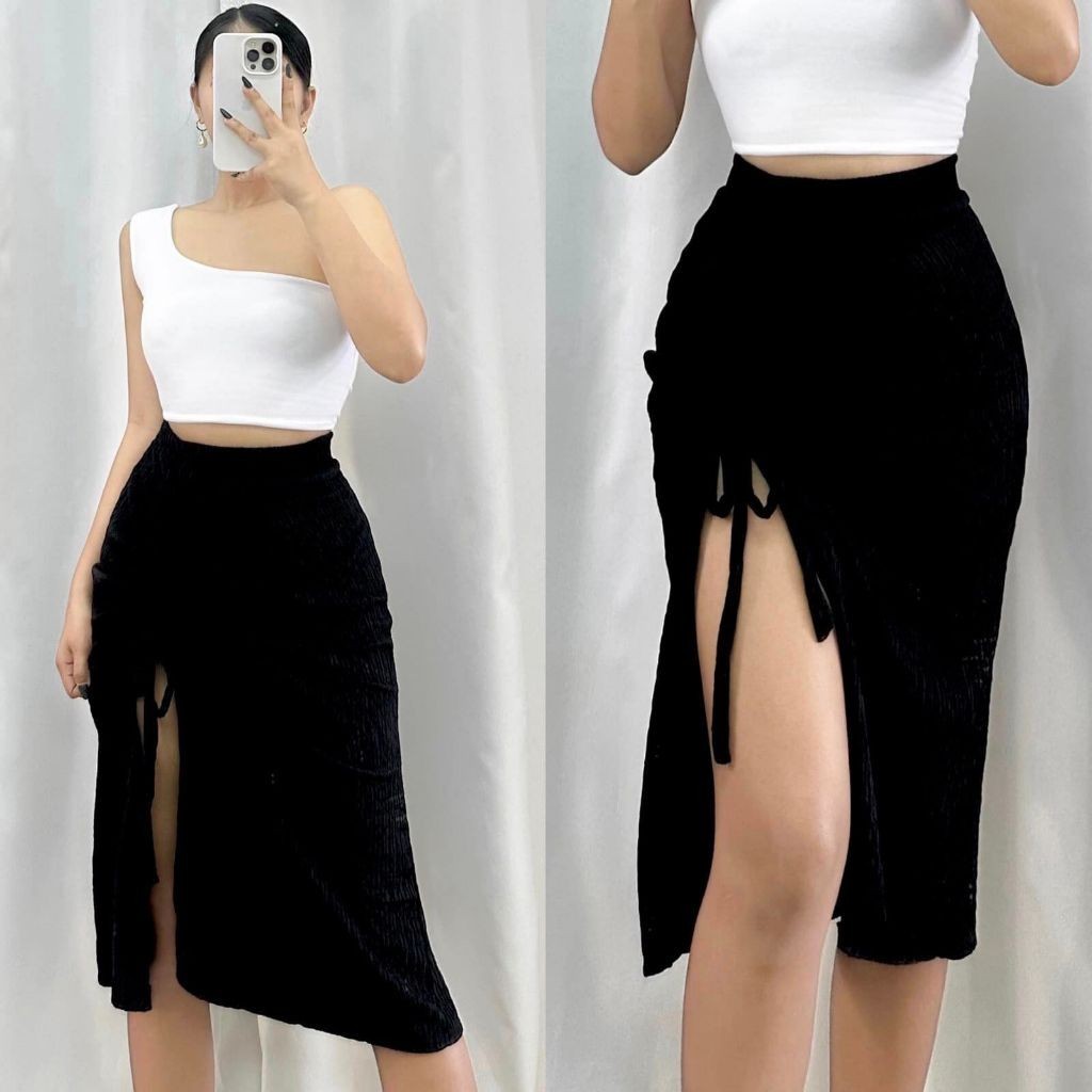 Side slit skirt new arrivals