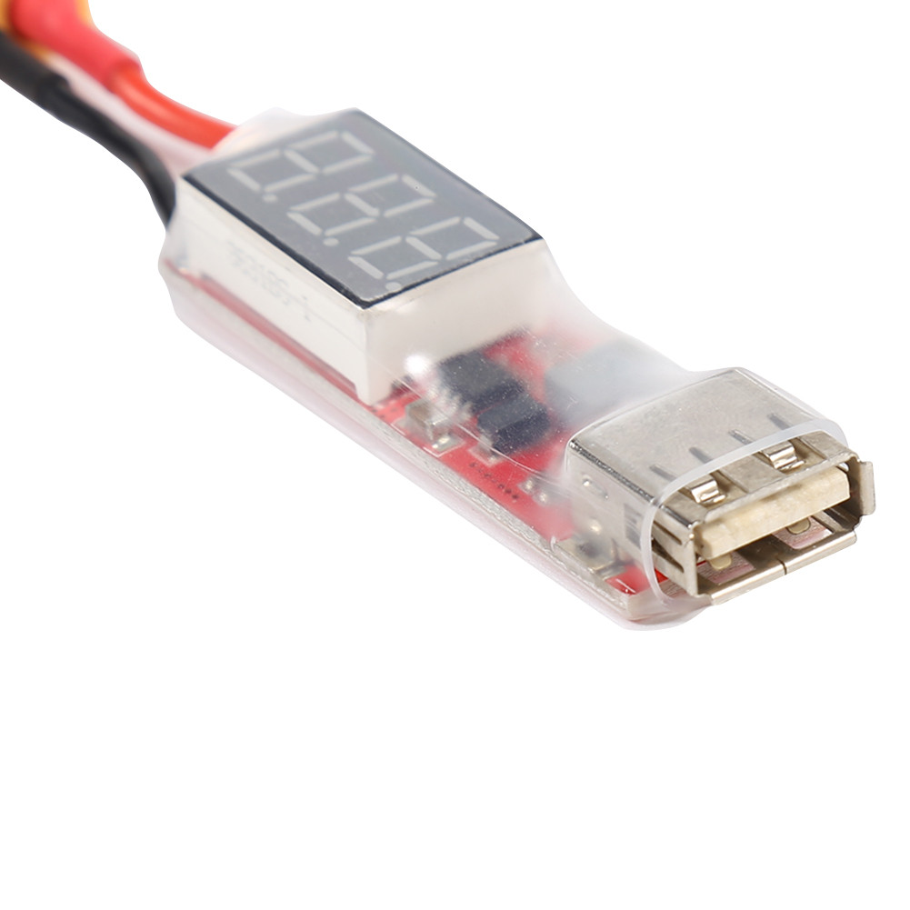 Convertitore Da Batteria Lipo 2S-6S A USB - Adattatore Con Display Tensione Per Caricare Telefono, Tablet E Dispositivi USB - 2