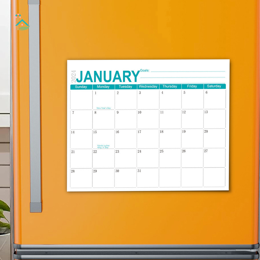 20242025 Wall Calendar For Fridges Stylish Calendars Hanging