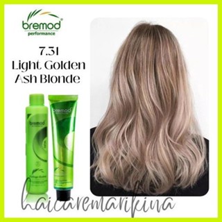 Shop bremod hair color light golden ash blonde for Sale on Shopee