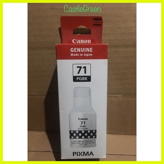 Original Ink Pgbk Genuine Canon New Series G G Black Sealed Shopee Philippines