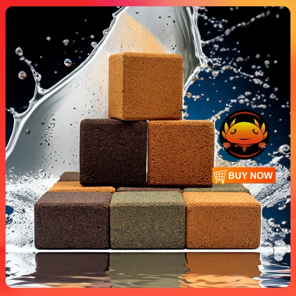 Mineral-Packed Nano Brick 3D Cube Filter for Aquarium | Shopee Philippines