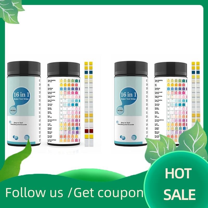 【In stock】16 in 1 Water Test Kits,200PCS Drinking Water Testing Strips ...