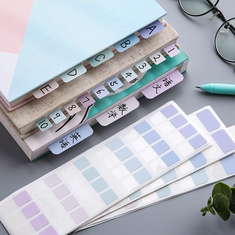Sticky Index Tabs Writable File Tabs Flags Notebook Books Page Markers ...