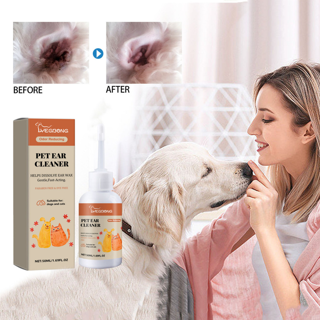 cowboy Easytouse Pet Ear Care Product Pet Ear Drops for Wax Removal