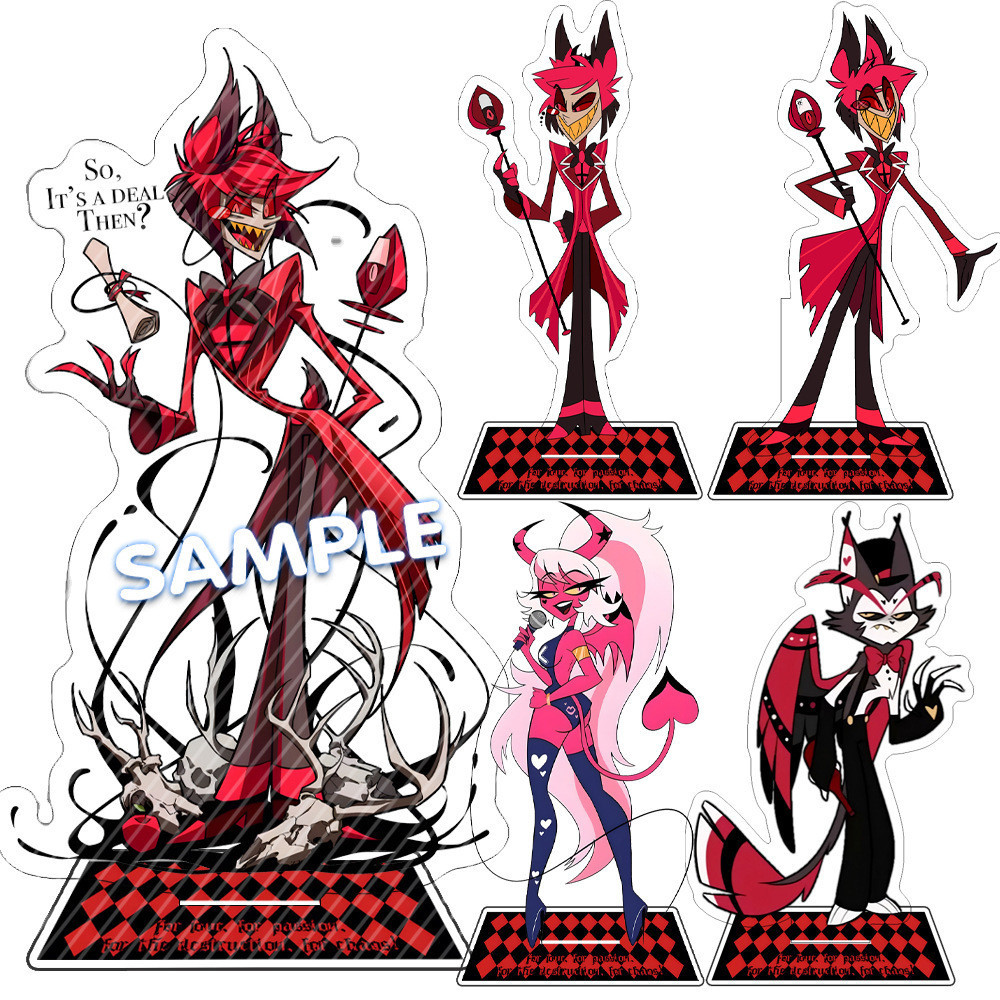 [24H SHIP]Hazbin Hotel Alastor Anime surrounding acrylic signage ...