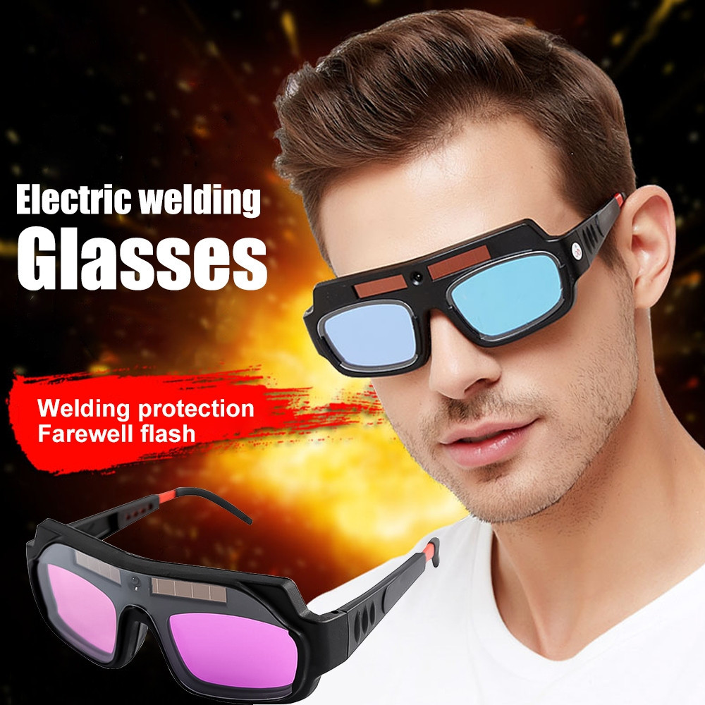 Auto Shade Darkening Welding Goggles Solar Powered Safety Goggle Welding Helmet Mask Shopee Philippines