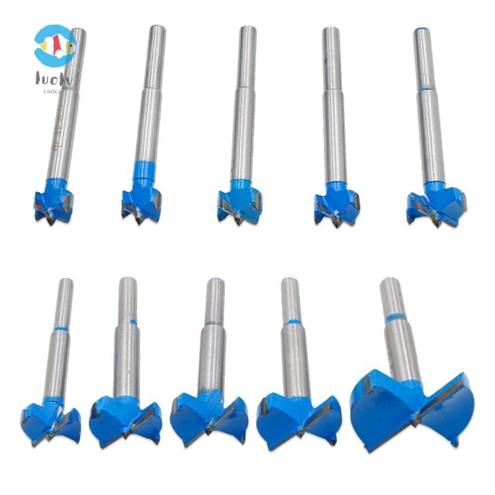 LUOLUVO Boring Drill Bits Tungsten Steel Hole Saw Cutter Wood Cutter ...