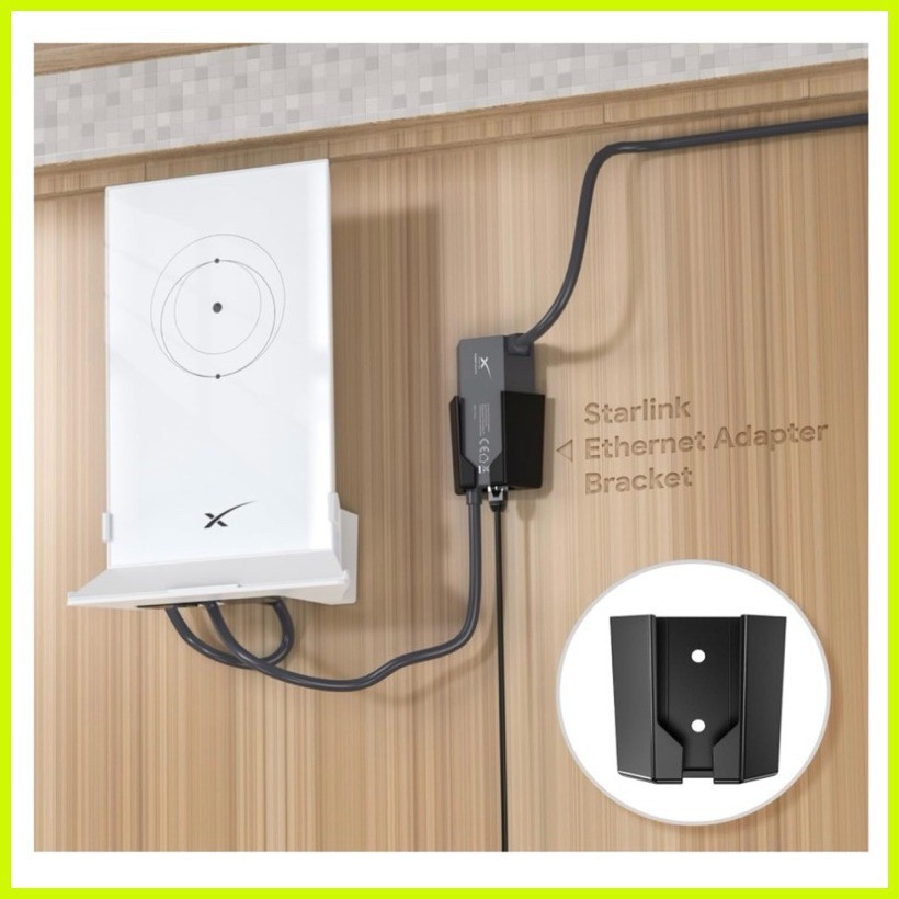 Starlink Router Mesh V2 Mount/Brackets Stability Wall Mount Holder ...