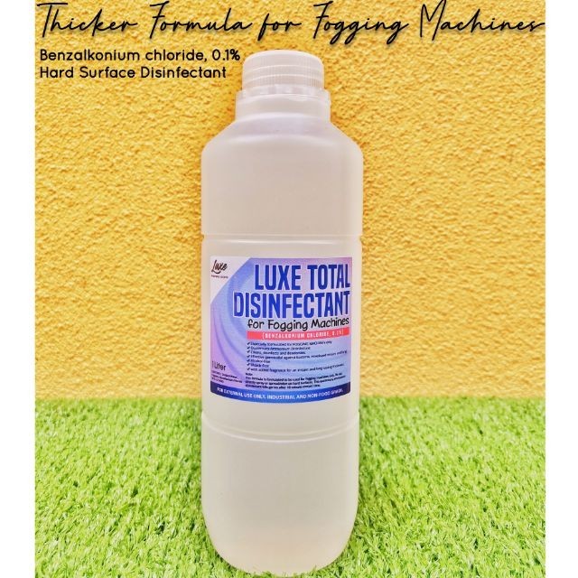 LUXE FOGGING DISINFECTANT SOLUTION by Luxe Parfum And Scents | Shopee ...