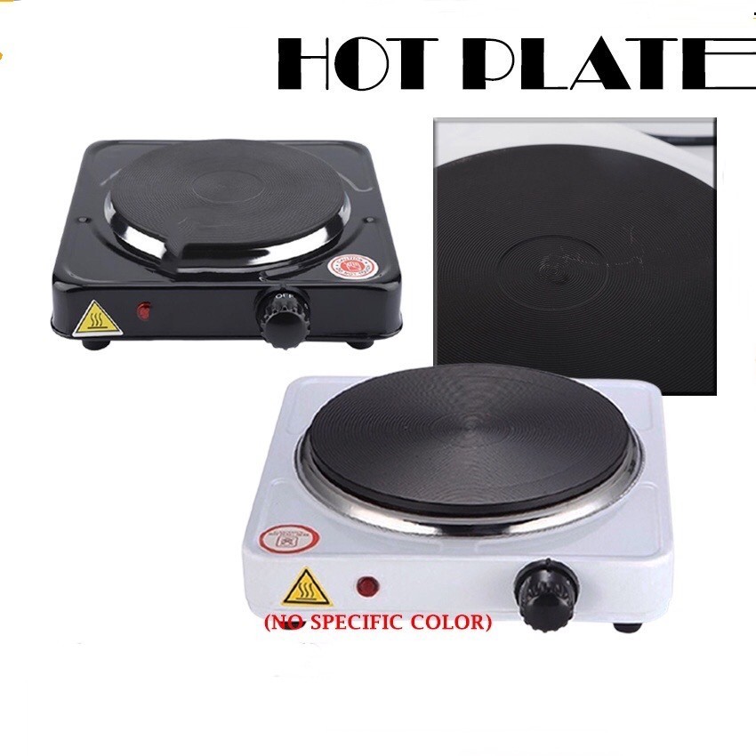 Hot Plate 1000W Cooktop Single Electric Burner Portable Hot Plate Travel Cook Stove Counter Top