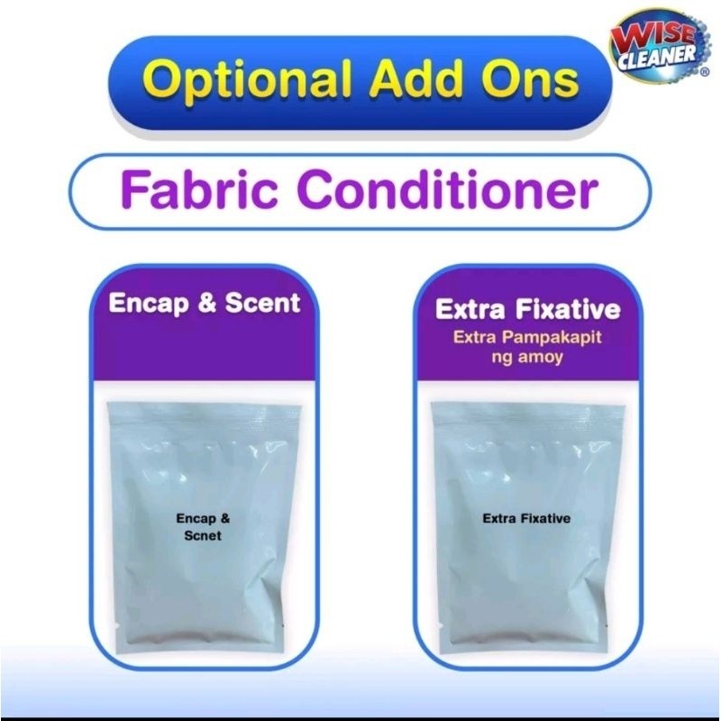 FABRIC CONDITIONER add ons(optional) | Shopee Philippines