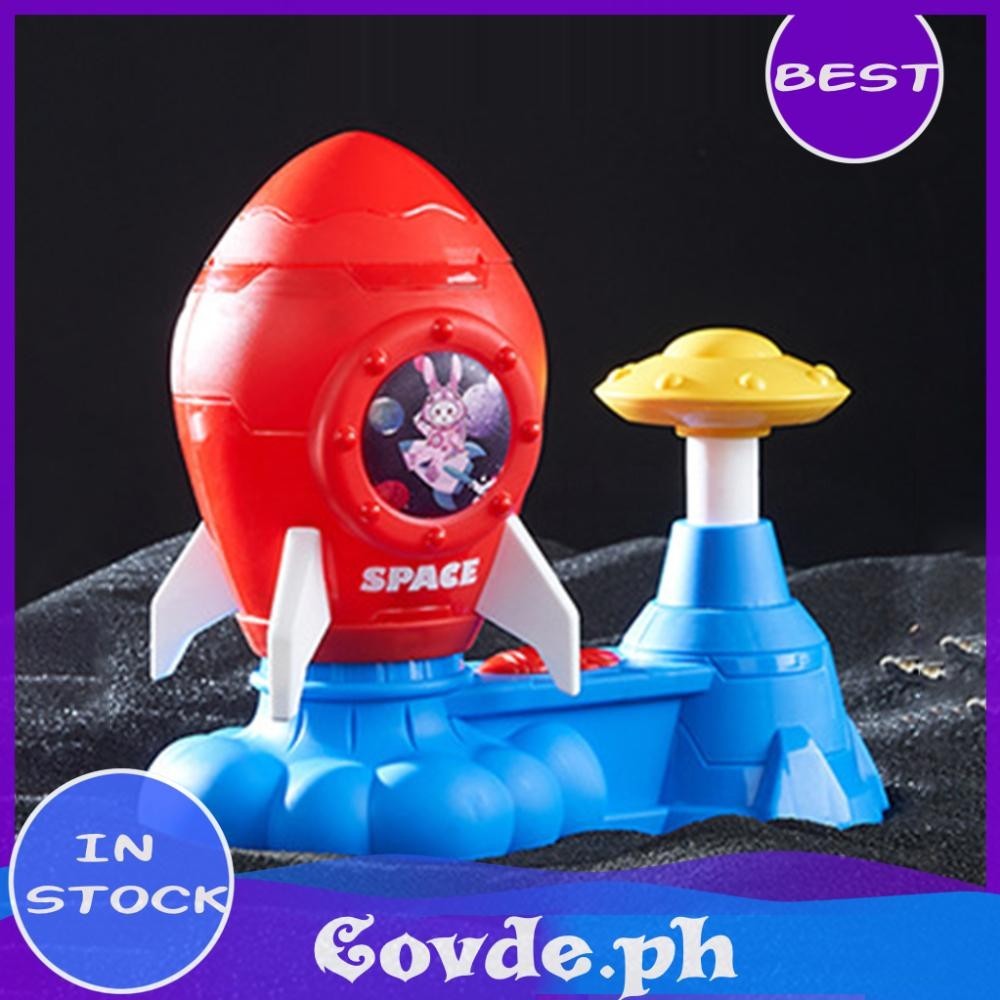 Flying Disc Launcher Toy Disc Rocket Launcher Toy Hand Eye Coordination ...