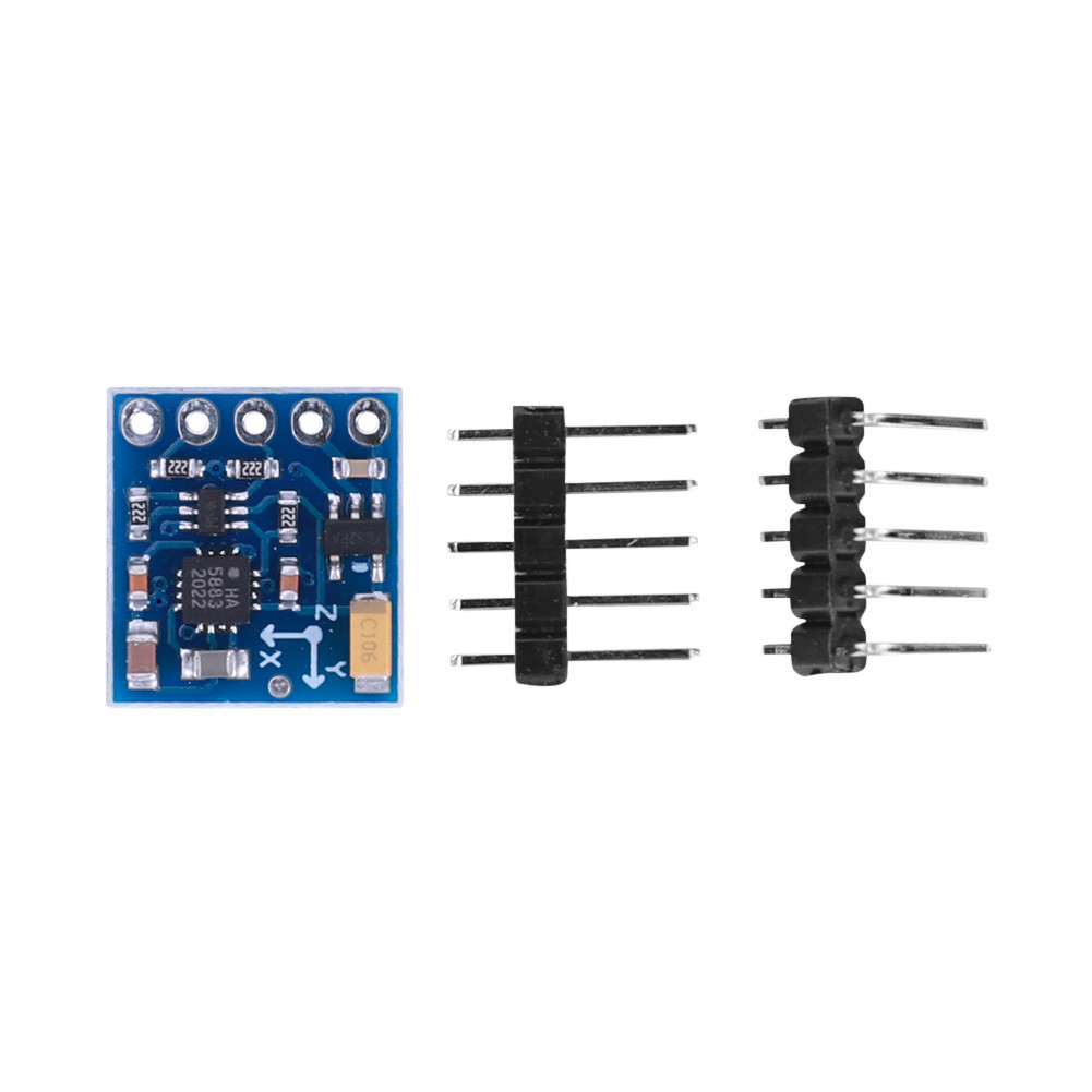 GY-271 3 Axis Magnetic Field Compass Magnetometer Sensor 3V-5V HMC5883L ...