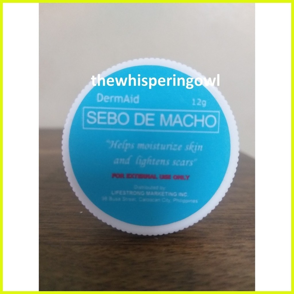 ♞Dermaid Sebo De Macho 12g Shopee Philippines