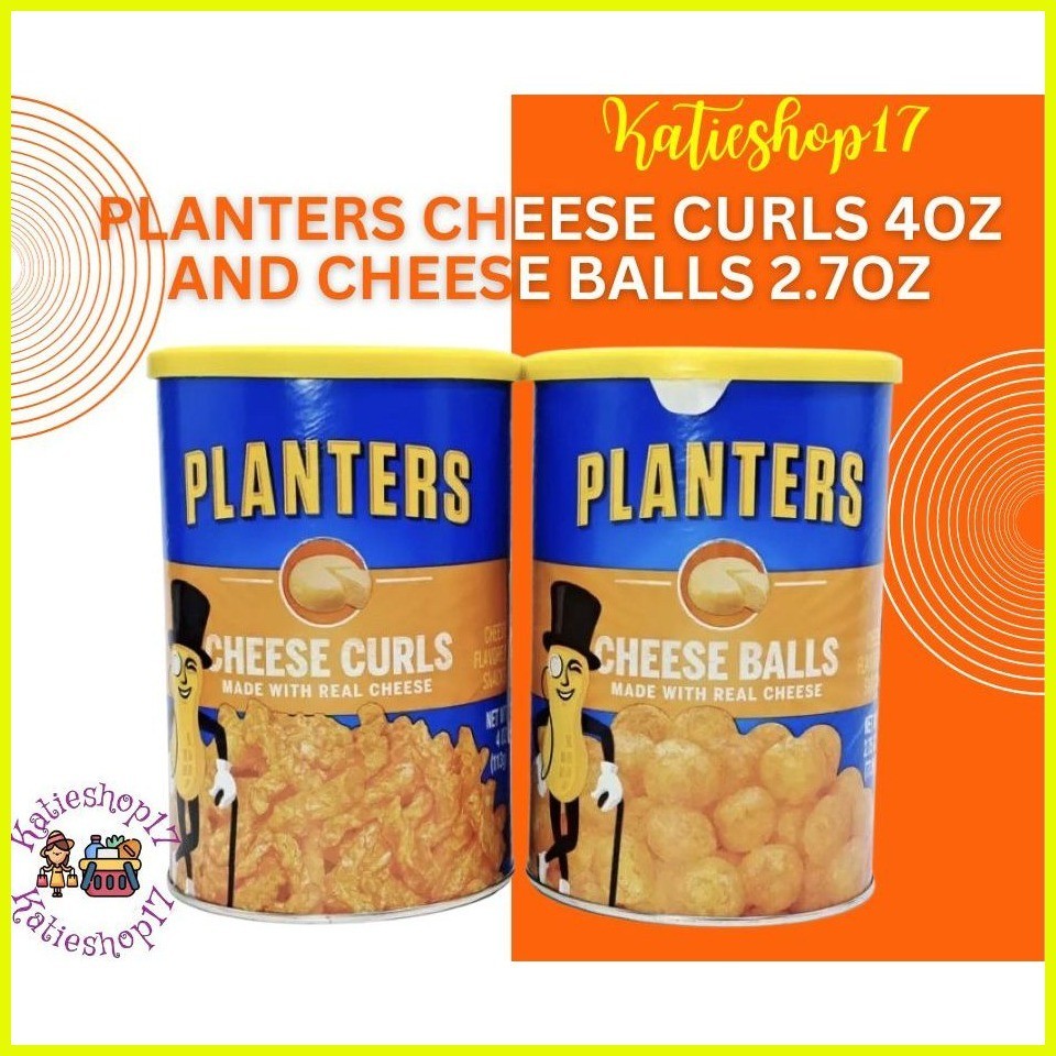 Imported) Planters Cheese Curls 4oz and Cheese Balls 2.7oz Shopee