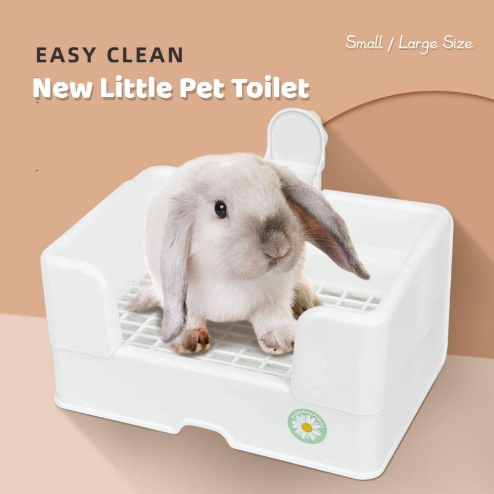 Splash-proof Rabbit Toilet Split Type Rabbit Toilet Potty Guinea Pig ...