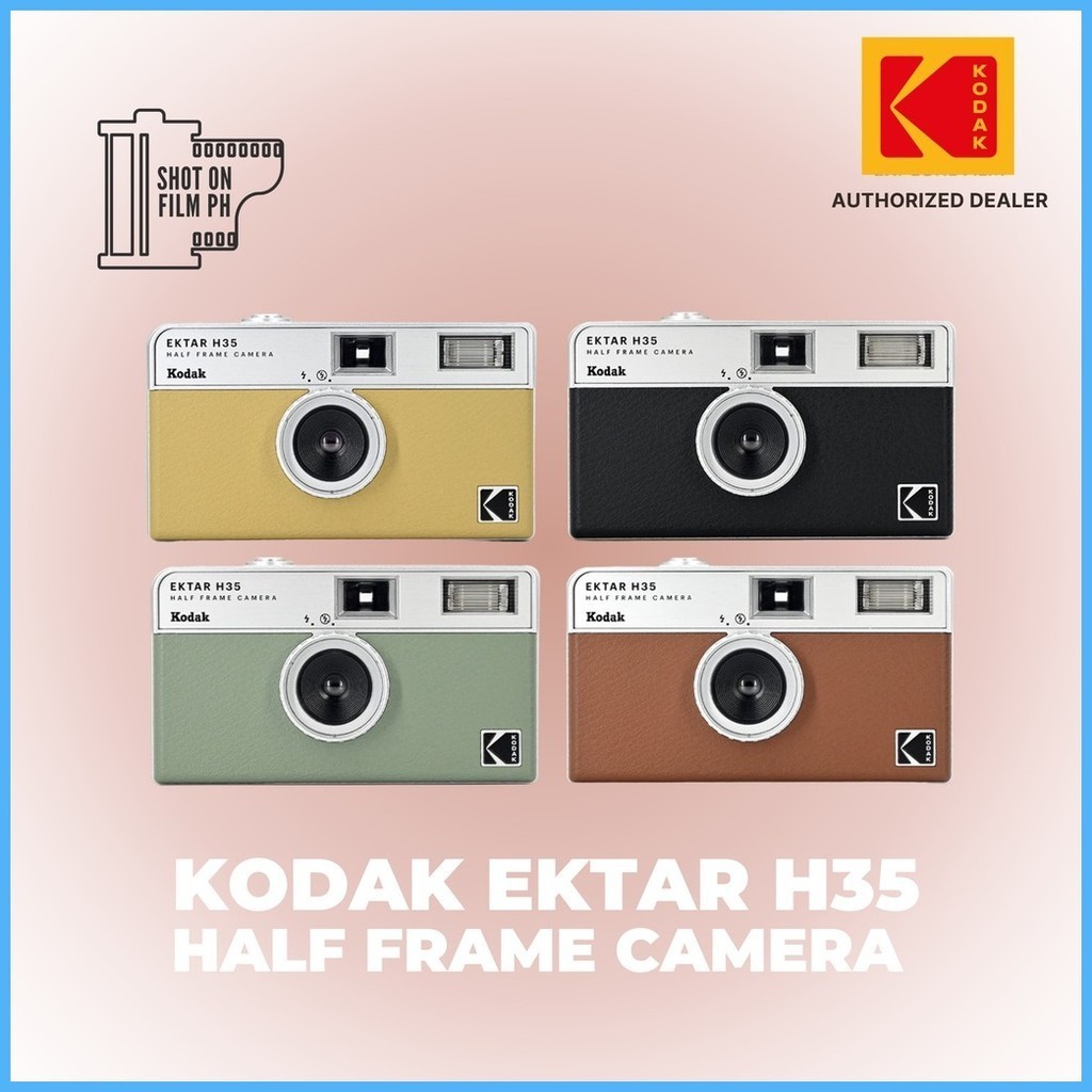 Kodak Ektar H35 Half Frame Film Camera Reusable Shopee Philippines