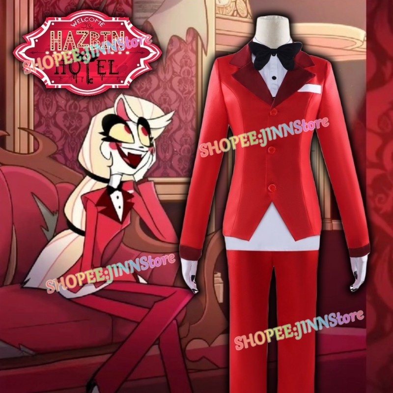 - JINN - HAZBIN HOTEL Cosplay Costume CHARLIE MORNINGSTAR VOX Cosplay ...