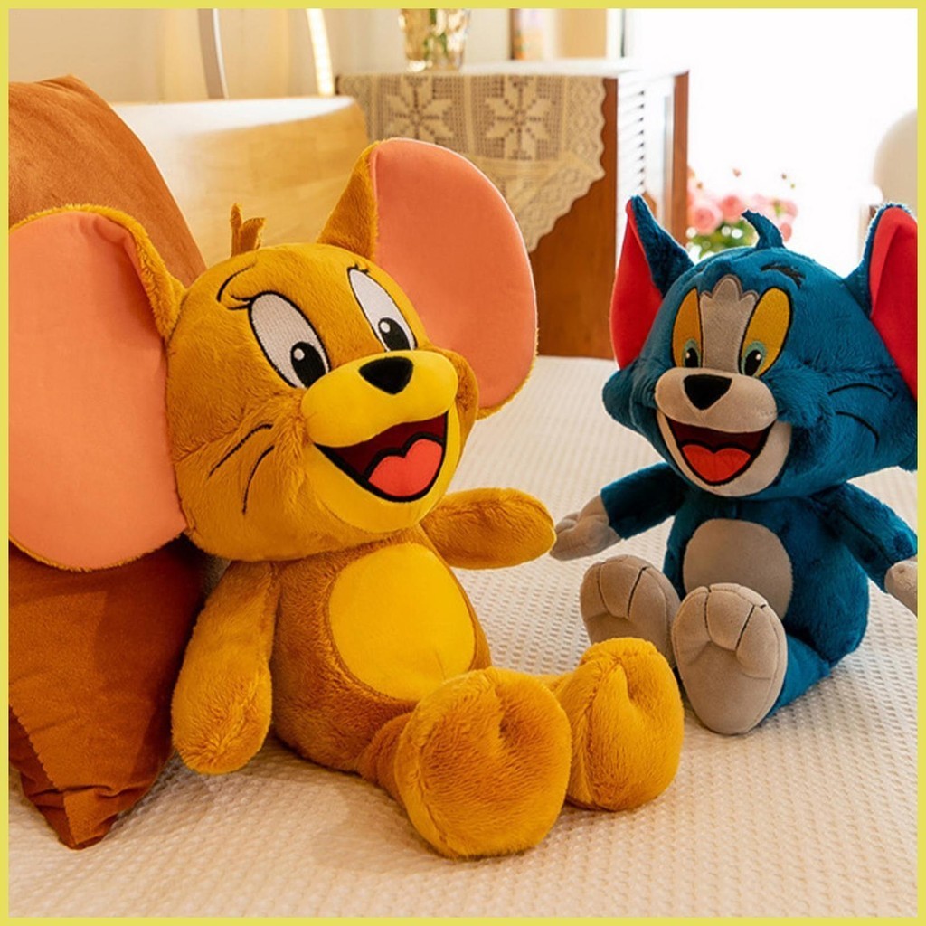 Tom and Jerry Plush Doll Cartoon animated characters cat and mouse ...