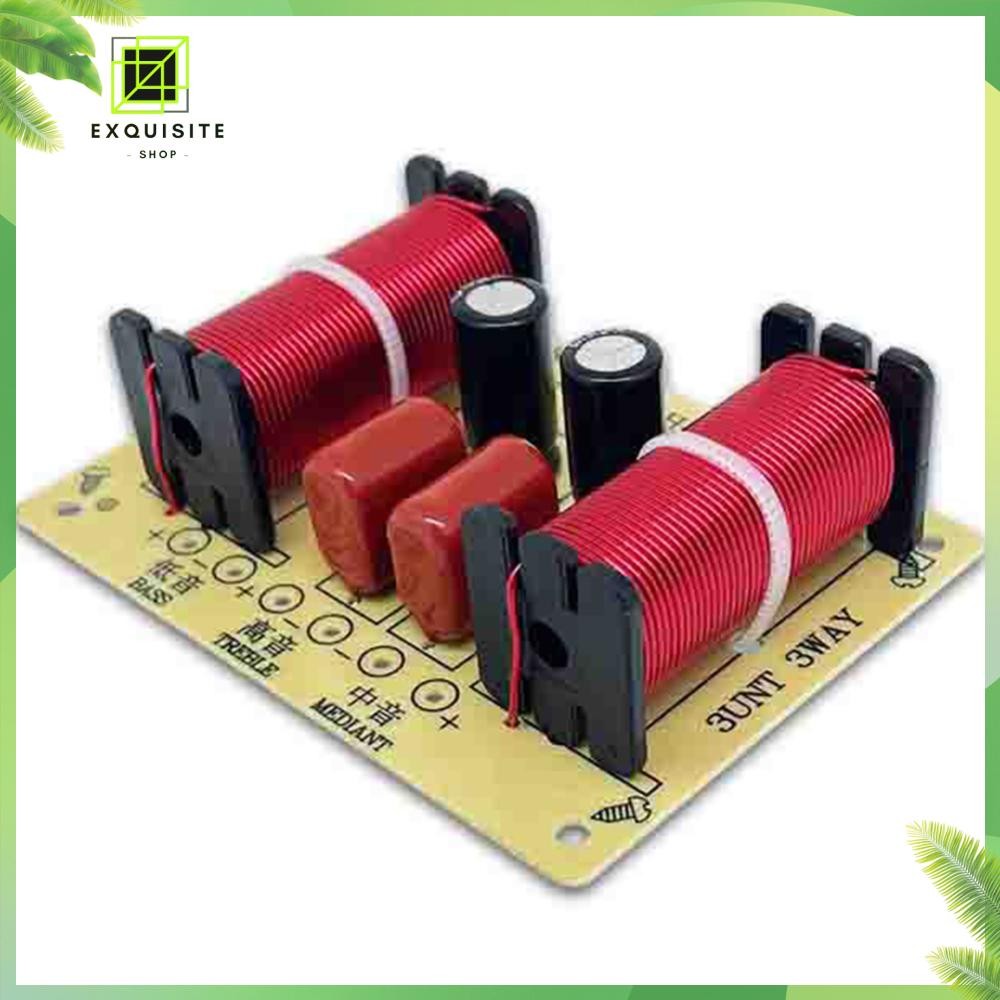 3 Way Speaker Crossover Circuit Treble Midrange Bass Frequency Divider ...