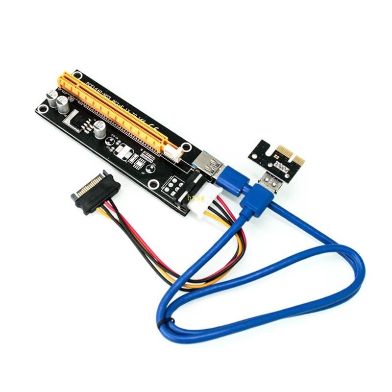 BT Graphics Extension PCI-E Riser Card 1X to 16X Riser Whiteboard USB3 ...