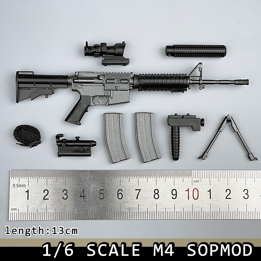 Jin Gu Bang DML 1/6Proportion Modern US Military Trend M4 SOPMOD ...