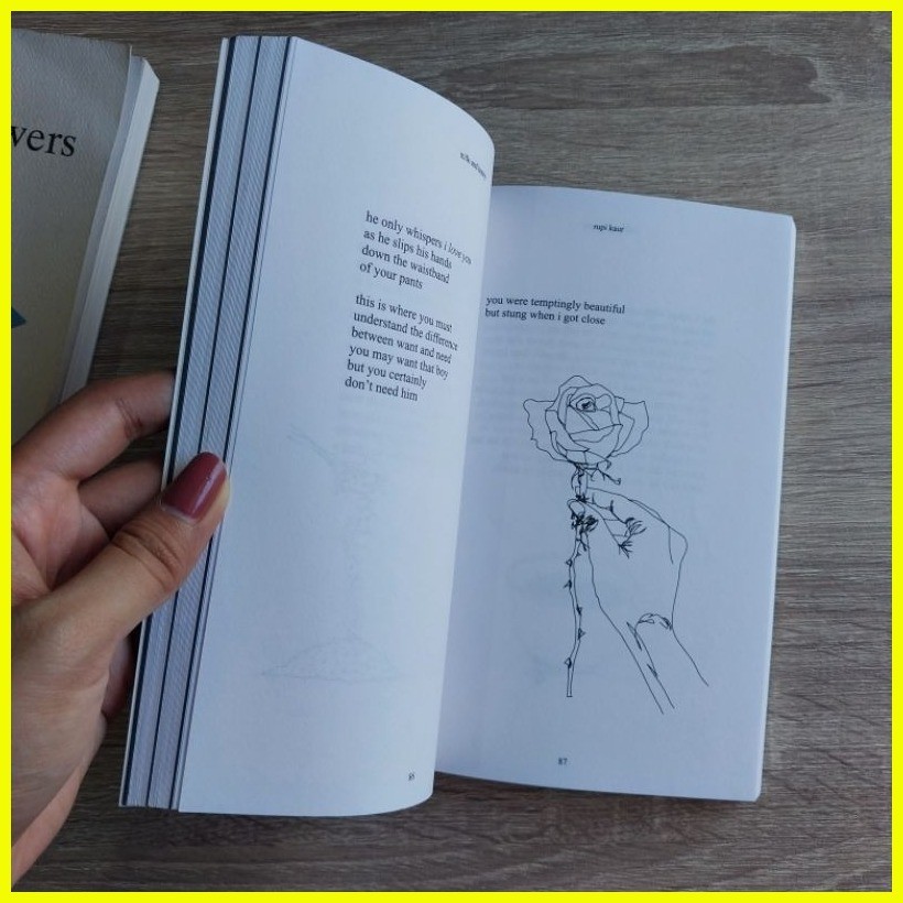 The Sun and Her Flowers / Milk and Honey by Rupi Kaur Secondhand