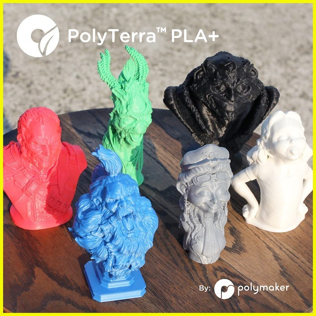 ♞Polymaker PolyTerra Matte PLA Filament (1.75mm & 2.85mm EcoFriendly
