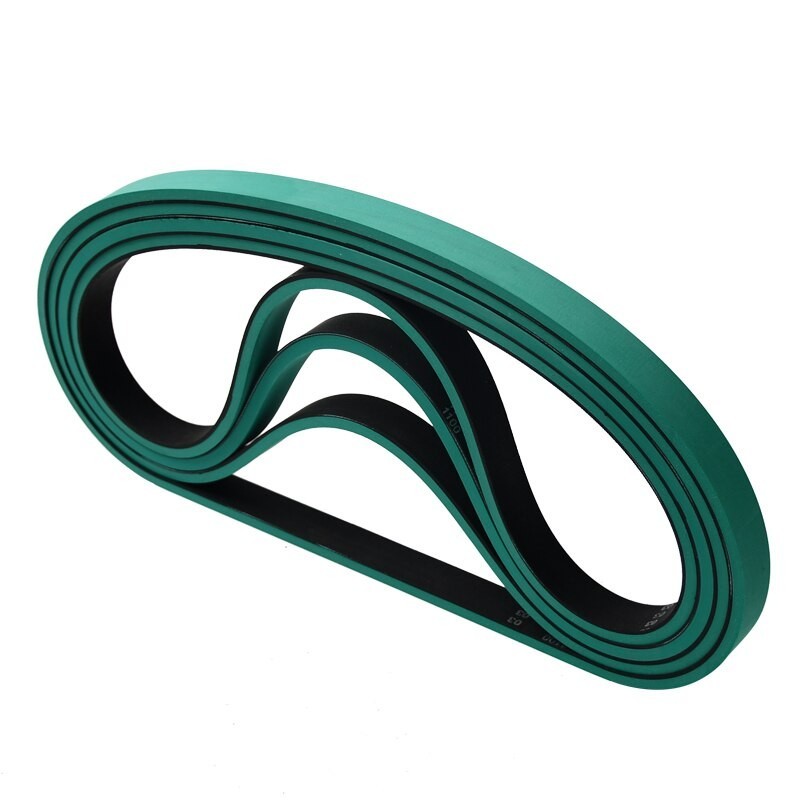0.8mm Thickness Green/wear-resisting Rubber Conveyor Belt For Folder ...