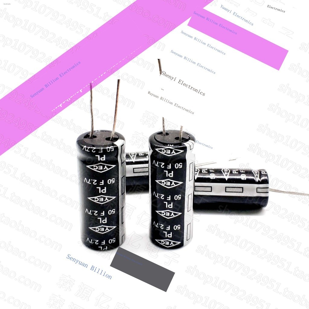 New original Taiwan YEC Farah capacitor super capacitor 2.7V50F volume ...