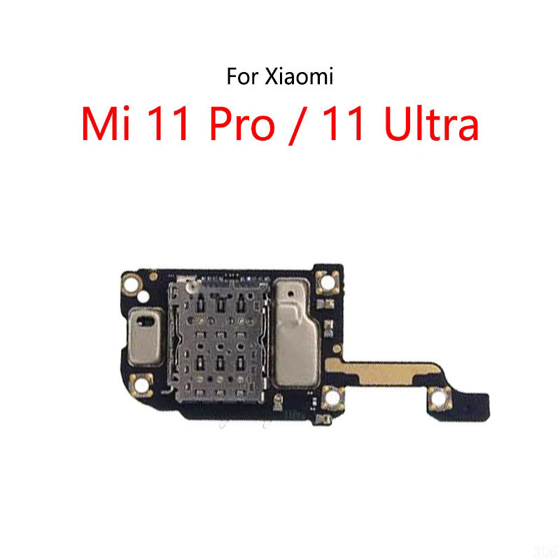 Original SIM Card Reader Socket Tray Slot Microphone Signal Antenna ...