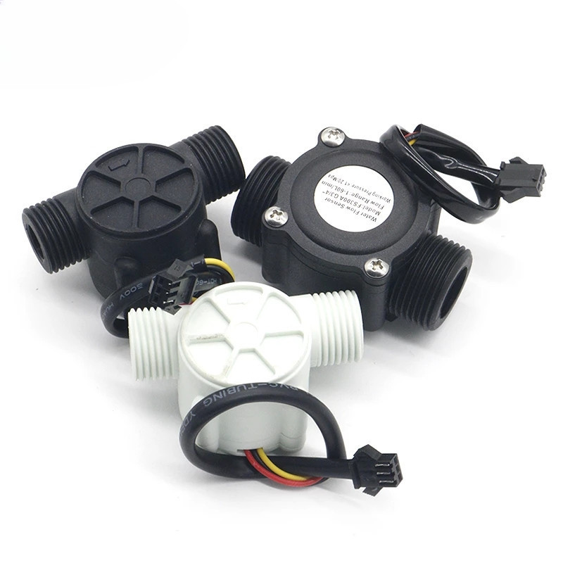12V Water Flow Sensor DC 5-18V Flowmeter Hall Flow Sensor Water Control ...