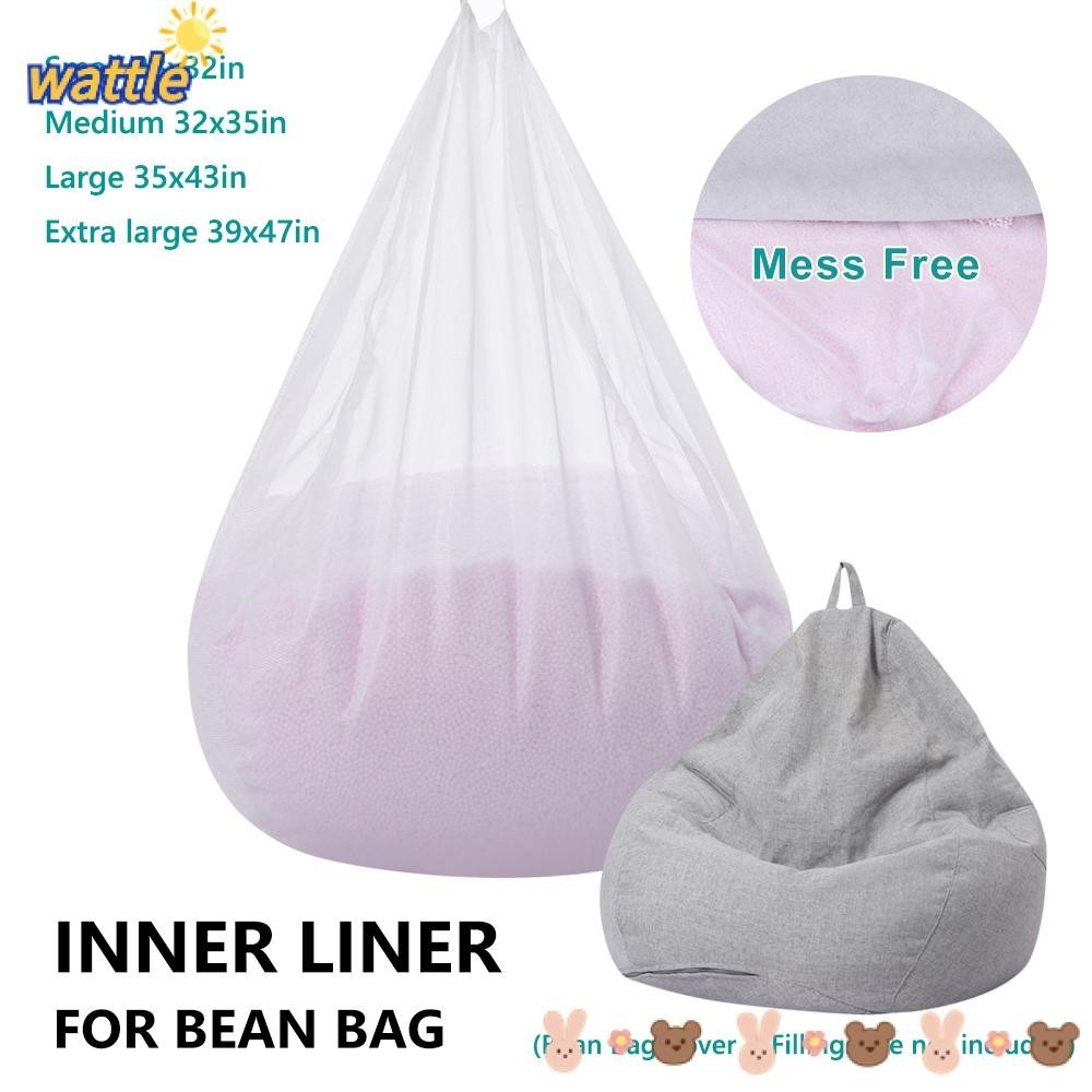WATTLE Bean Bag Inner Liner Premium Bean Bag Chair Inner Cover No
