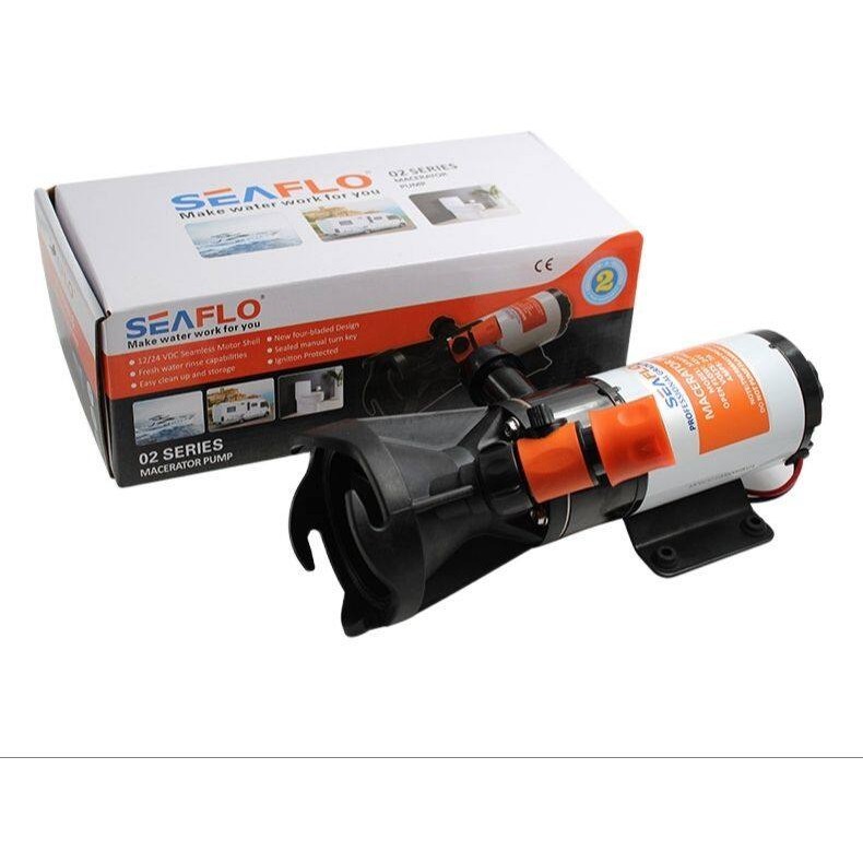 SEAFLO 02 Series 45LPM Sewage Pump RV Water Tank Pump Toilet Pump