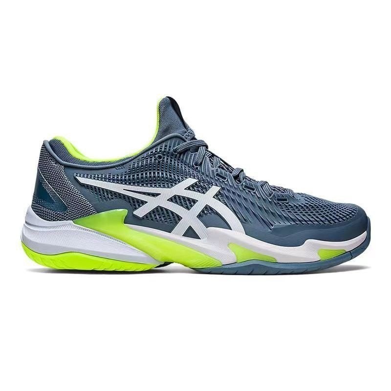 G098 Asics Court FF 3 Novak Clay Wear-Resistant Breathable Low-Top ...