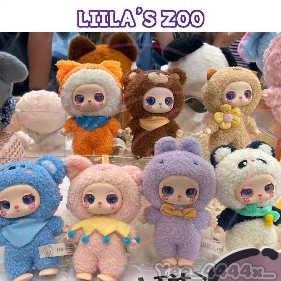 Liila Lucky Cat V2 Plush Blind Box With Movable Hand And Foot Joints 