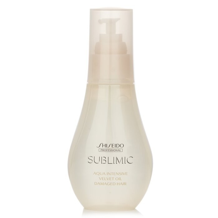 SHISEIDO - Sublimic Aqua Intensive Velvet Oil (Damaged Hair) | Shopee ...